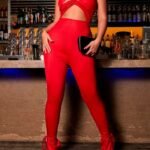 Mono dos piezas mujer sin mangas | Pantalón largo con aberturas